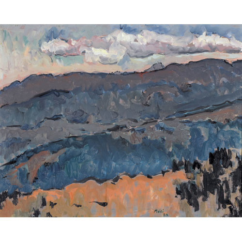 CONRAD MEILI : Berglandschaft (DOBIASCHOFSKY AUKTIONEN AG)