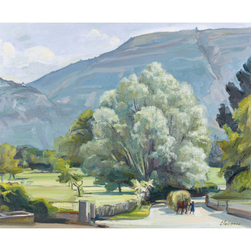 LOUIS HENRI SALZMANN : 'Saule � Villette' (DOBIASCHOFSKY AUKTIONEN AG)