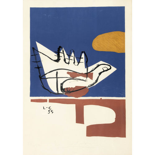 CHARLES-�DOUARD) LE CORBUSIER (EIGTL. JEANNERET : 'La main ouverte' (DOBIASCHOFSKY AUKTIONEN AG)