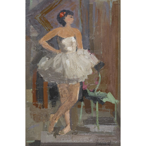 REN� GUINAND : Ballettt�nzerin im Tutu (DOBIASCHOFSKY AUKTIONEN AG)