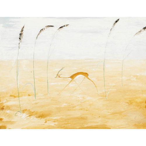 KARL ADOLF LAUBSCHER : Gazelle (DOBIASCHOFSKY AUKTIONEN AG)