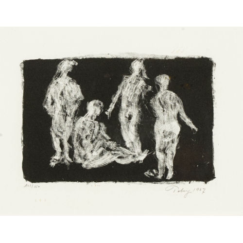 MARK TOBEY : Figuren (DOBIASCHOFSKY AUKTIONEN AG)