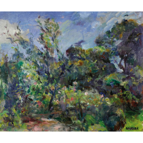 �MILE BRESSLER : Sommerlicher Park (DOBIASCHOFSKY AUKTIONEN AG)