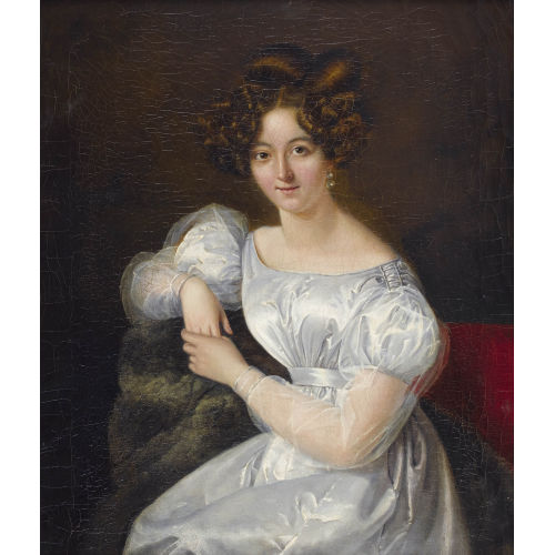 FIRMIN MASSOT : Bildnis einer Dame (DOBIASCHOFSKY AUKTIONEN AG)