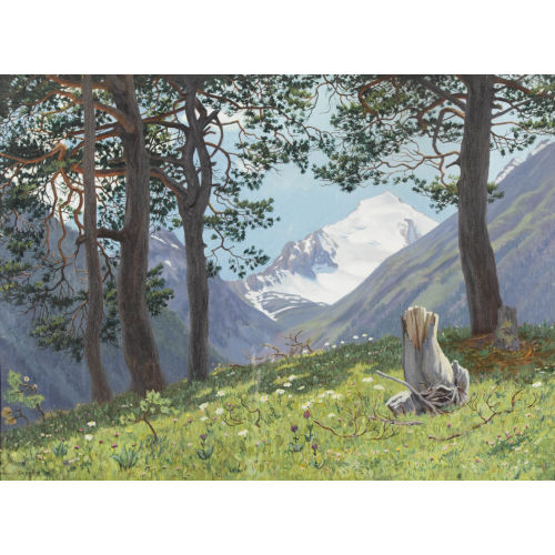 R�GNAULT SARASIN : Piz Quattervals in den Livigno-Alpen (DOBIASCHOFSKY AUKTIONEN AG)