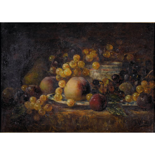 FRAN�OIS (AUCH MIEL VERNAY : Nature morte aux fruits (DOBIASCHOFSKY AUKTIONEN AG)