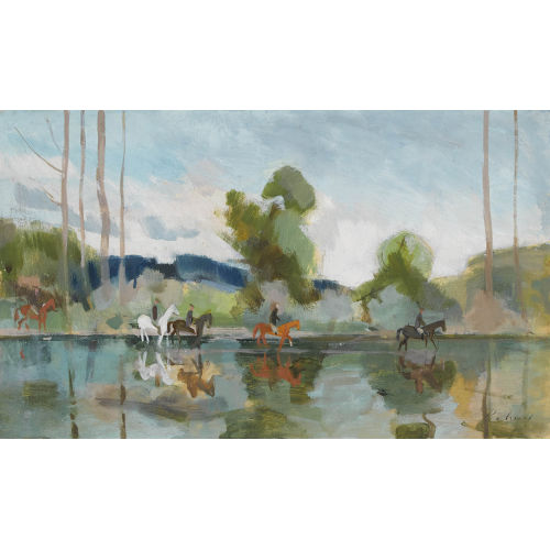 HANS ROHNER : Die Fluss�berquerung (DOBIASCHOFSKY AUKTIONEN AG)