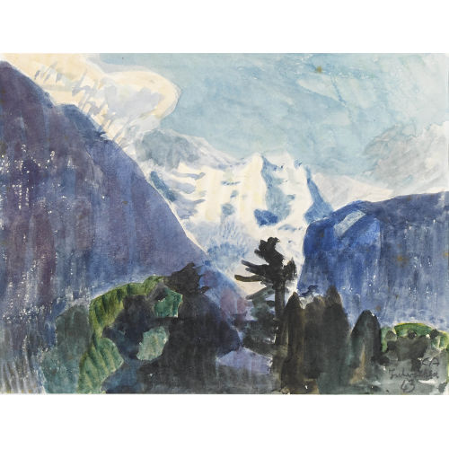 CUNO AMIET : 'Jungfrau' (DOBIASCHOFSKY AUKTIONEN AG)