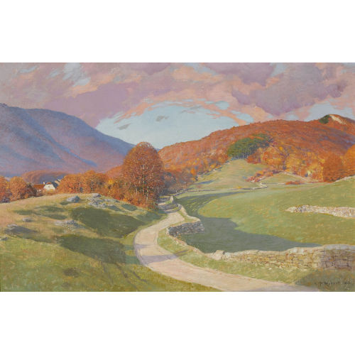 PAUL (EIGTL. L�O-PAUL-SAMUEL) ROBERT : Sonnige Herbstlandschaft (DOBIASCHOFSKY AUKTIONEN AG)