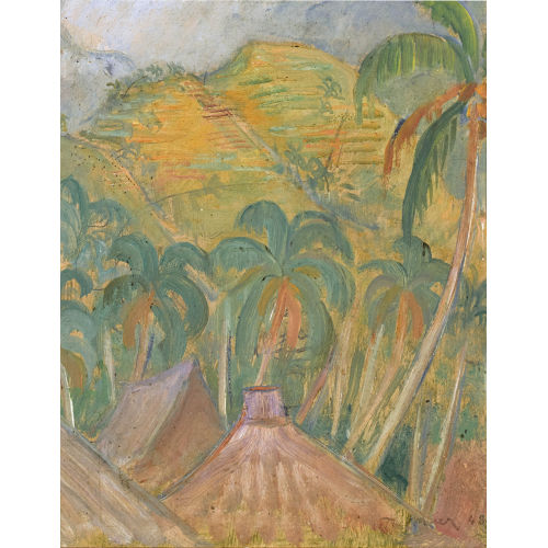 THEO (AUCH THEOMEIER) MEIER : Balinesische Landschaft (DOBIASCHOFSKY AUKTIONEN AG)