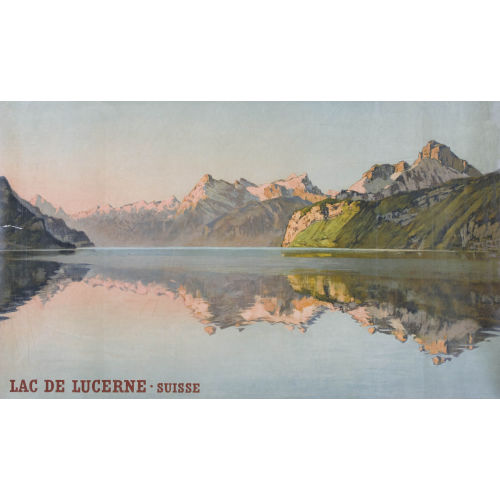 JOHANN JAKOB WYSS : 'Lac de Lucerne Suisse' (DOBIASCHOFSKY AUKTIONEN AG)