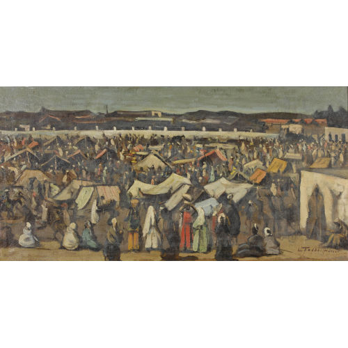 LUIGI TADDEI : Basar in Marokko (DOBIASCHOFSKY AUKTIONEN AG)