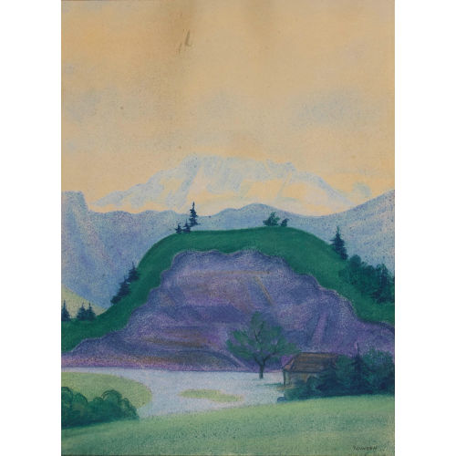 ARTHUR PAUNZEN : 'Adelboden' (DOBIASCHOFSKY AUKTIONEN AG)