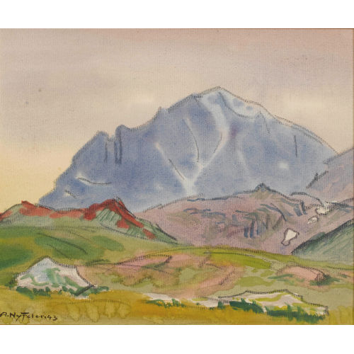 ALBERT NYFELER : Bergpartie (DOBIASCHOFSKY AUKTIONEN AG)