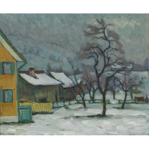 OSCAR WEISS : 'Ferme dans le Jura' (DOBIASCHOFSKY AUKTIONEN AG)