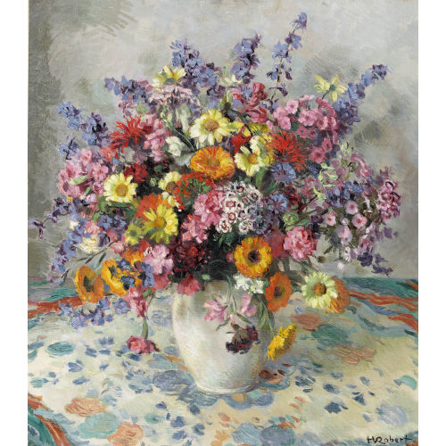 HENRI MARCEL ROBERT : 'Bouquet vari�' (DOBIASCHOFSKY AUKTIONEN AG)