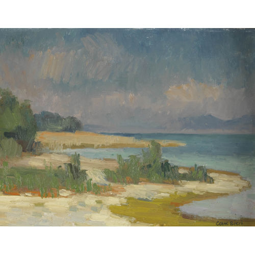 CARL BIERI : Am Strand (DOBIASCHOFSKY AUKTIONEN AG)