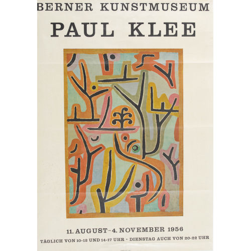 PAUL KLEE : 'Berner Kunstmuseum 1956' (DOBIASCHOFSKY AUKTIONEN AG)