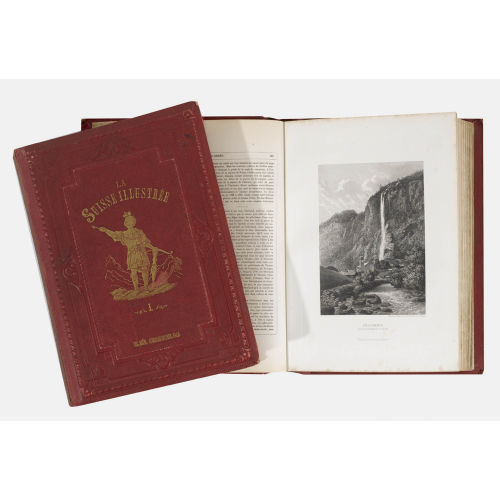 CHRISTIAN KR�SI : 'La Suisse illustr�e, vues pittoresques' (DOBIASCHOFSKY AUKTIONEN AG)