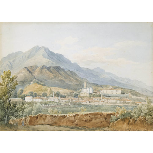 JACQUES HENRI JUILLERAT : 'Rivara en Piemont' (DOBIASCHOFSKY AUKTIONEN AG)