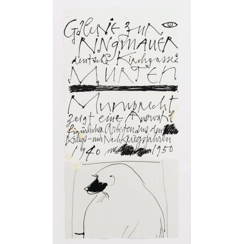 RUDOLF MUMPRECHT : 'Galerie zur Ringmauer' (DOBIASCHOFSKY AUKTIONEN AG)