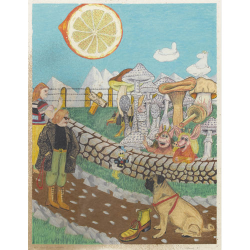 PETER VON WATTENWYL : 'Herbstspaziergang' (DOBIASCHOFSKY AUKTIONEN AG)