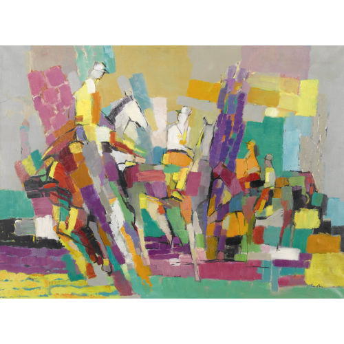 JEAN CHEVOLLEAU : 'Paddock' (DOBIASCHOFSKY AUKTIONEN AG)