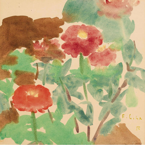 FERDINAND GEHR : Gartenblumen (DOBIASCHOFSKY AUKTIONEN AG)
