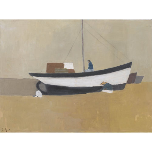 LEO ANDENMATTEN : 'Barques de p�che (Espagna)' (DOBIASCHOFSKY AUKTIONEN AG)