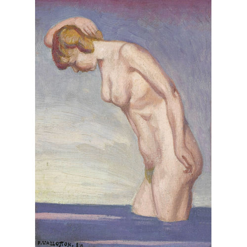 F�LIX VALLOTTON : 'Femme nue de profil' (DOBIASCHOFSKY AUKTIONEN AG)