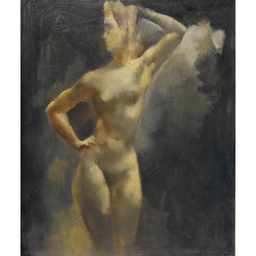 RODOLPHE TH�OPHILE BOSSHARD : Nu debout (DOBIASCHOFSKY AUKTIONEN AG)