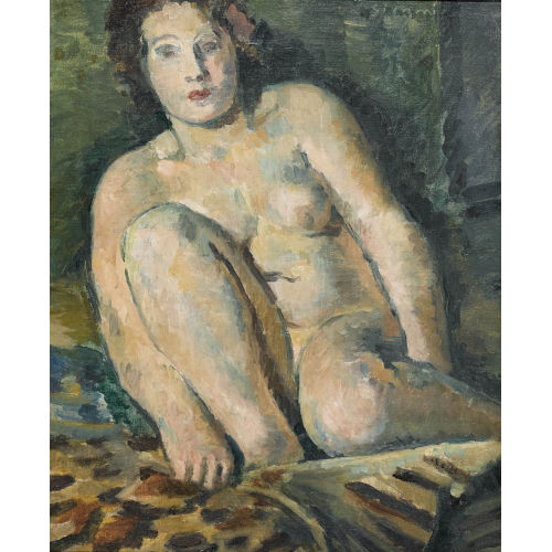 WILHELM GIMMI : Nu assis (DOBIASCHOFSKY AUKTIONEN AG)