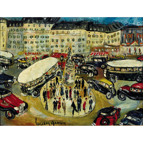 LUCIEN G�NIN : Place de Clichy � Paris (DOBIASCHOFSKY AUKTIONEN AG)