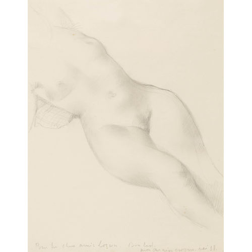 RODOLPHE TH�OPHILE BOSSHARD : Nu allong� (DOBIASCHOFSKY AUKTIONEN AG)