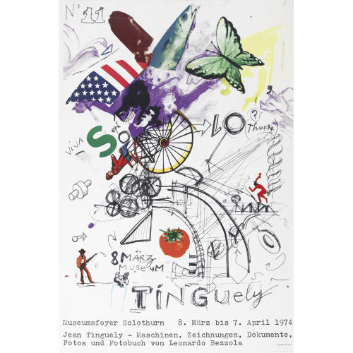 JEAN TINGUELY : Konvolut (DOBIASCHOFSKY AUKTIONEN AG)