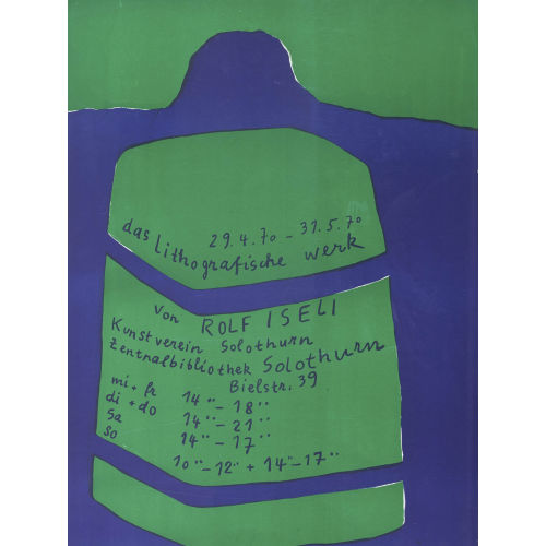 ROLF ISELI : 'Das Lithographische Werk Rolf Iseli' (DOBIASCHOFSKY AUKTIONEN AG)