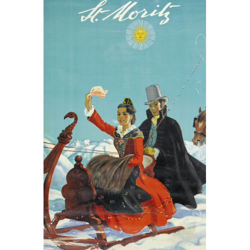 HUGO LAUBI : 'St. Moritz' (DOBIASCHOFSKY AUKTIONEN AG)