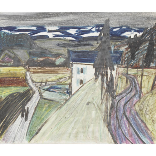 FRED STAUFFER : Herbstliche Landschaft (DOBIASCHOFSKY AUKTIONEN AG)