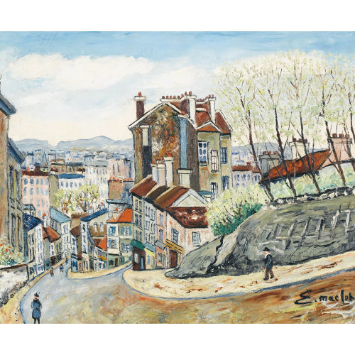 ELIS�E MACLET : Montmartre (DOBIASCHOFSKY AUKTIONEN AG)