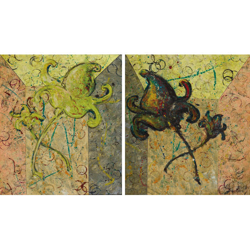 ROLAND MURI : 'Fleurs dans l′espace' (DOBIASCHOFSKY AUKTIONEN AG)