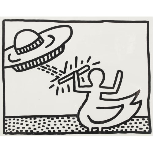KEITH HARING : 'Untitled' (DOBIASCHOFSKY AUKTIONEN AG)