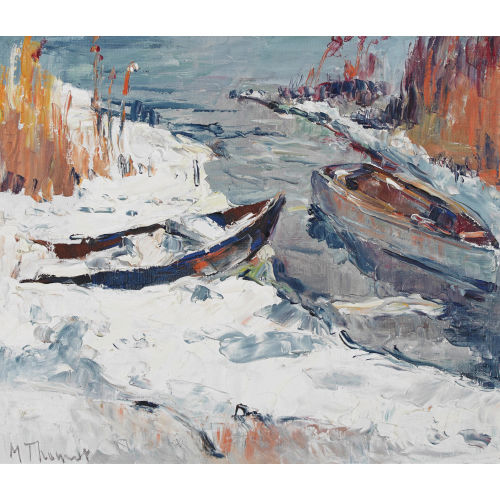 MAX ROBERT THEYNET : 'Au bord du lac' (DOBIASCHOFSKY AUKTIONEN AG)