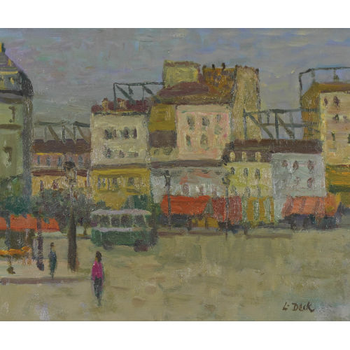 LEO DECK : 'Paris, Boulevard' (DOBIASCHOFSKY AUKTIONEN AG)