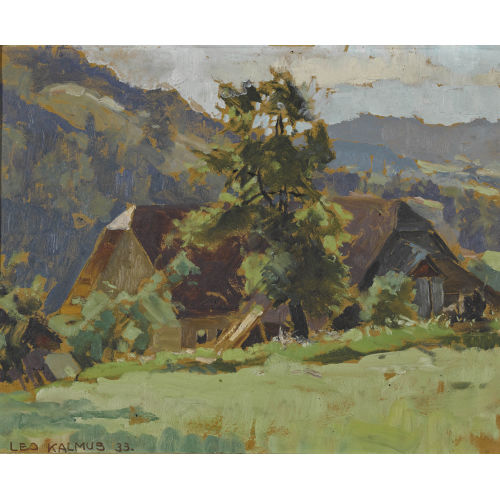 LEO KALMUS : Bauernhaus (DOBIASCHOFSKY AUKTIONEN AG)