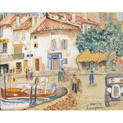 LUCIEN G�NIN : 'Cassis' (DOBIASCHOFSKY AUKTIONEN AG)