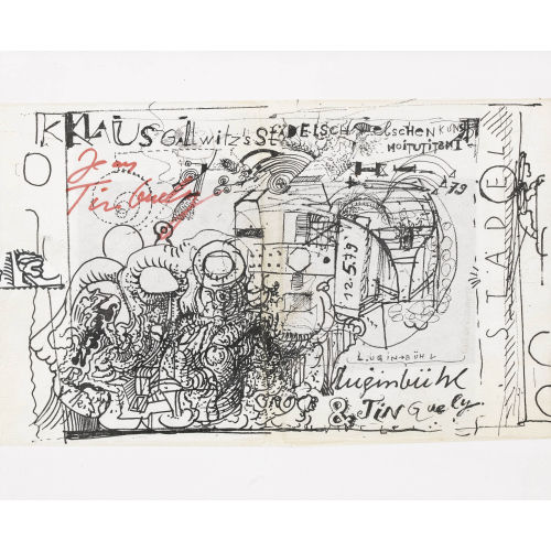 JEAN TINGUELY : 'Klaus Gallwitz′s St�delschelschen Kunst Moitututzni...' (DOBIASCHOFSKY AUKTIONEN AG)