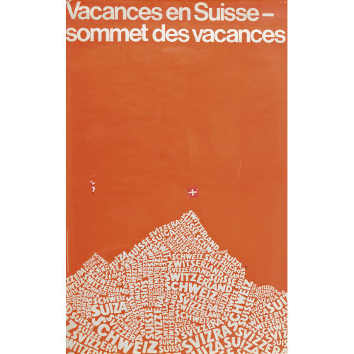 PETER KUNZ : 'Vacances en Suisse' (DOBIASCHOFSKY AUKTIONEN AG)