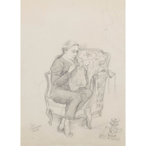 JEAN (AUCH JEAN-JOSEPH) CROTTI : 'Marlotte' (DOBIASCHOFSKY AUKTIONEN AG)