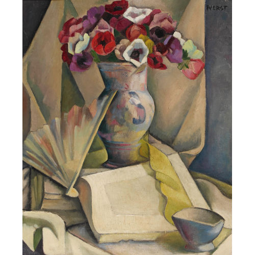 WALTER REN� FUERST : 'Nature morte aux fleurs' (DOBIASCHOFSKY AUKTIONEN AG)