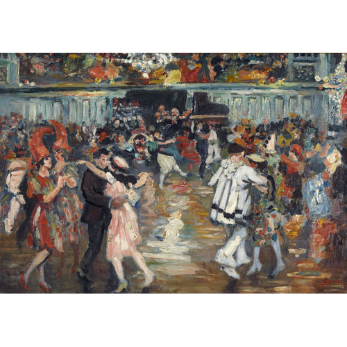 MARCEL FRAN�OIS LEPRIN : 'Le bal du Moulin Rouge' (DOBIASCHOFSKY AUKTIONEN AG)